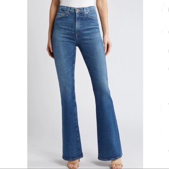 AG Madi High Rise Flare Jeans Sz 29 x 34.25”